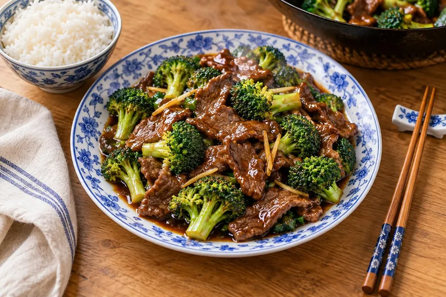 Beef and broccoli