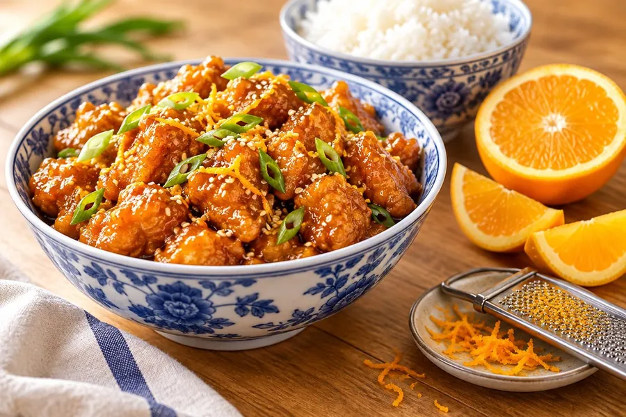 Orange chicken